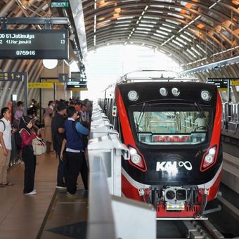 Lintas Rel Terpadu Jakarta, Bogor, Depok, dan Bekasi (LRT Jabodebek).