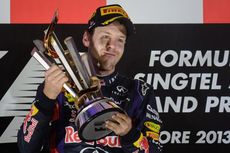 Sebastian Vettel Fantastis di GP Singapura
