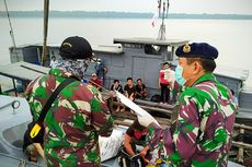 22 TKI Ilegal dari Malaysia Dicegat TNI AL Saat Akan Menyusup Masuk Dini Hari 