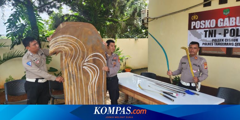 4 Bocah di Tangsel Diciduk Polisi Saat Sedang Buat Sajam