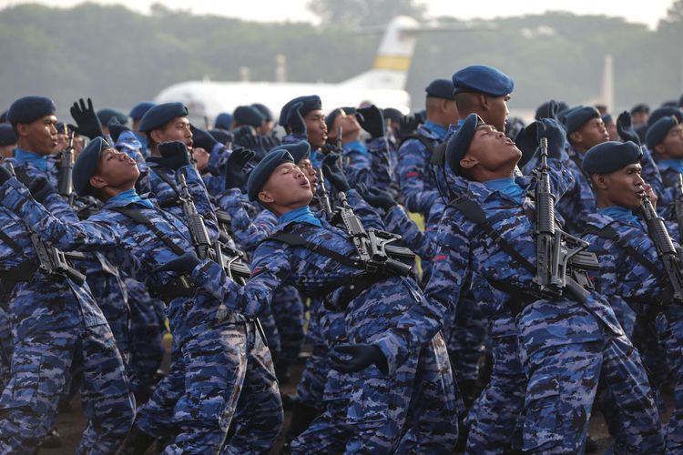Foto stok: Prajurit TNI Angkatan Udara
