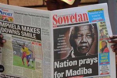 Keluarga Sudah Serahkan Mandela kepada Tuhan