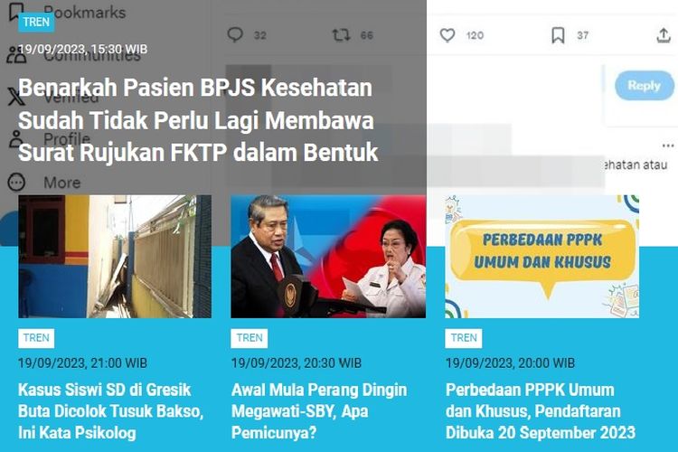 Populer Tren 20 September 2023