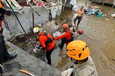 Dua Bangunan di Kampung Beting Pontianak Ambruk, 3 Luka-luka, 1 Hilang