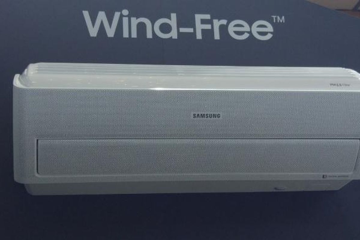 Pendingin udara Wind-Free dari Samsung dengan 21.000 lubang