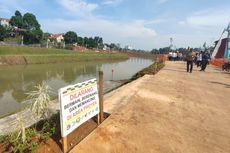 Waduk Brigif Diresmikan Anies, Konstruksi Belum Rampung, Konblok Belum Terpasang Seluruhnya