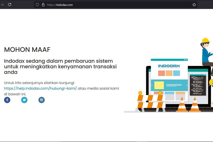 Indodax diduga kena hack