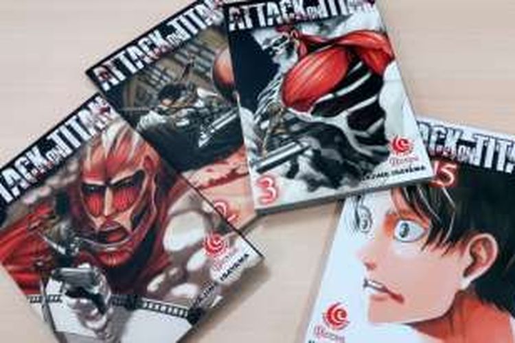 Kengerian juga merupakan salah satu faktor yang membuat pembaca terpaku pada kisah Attack on Titan.