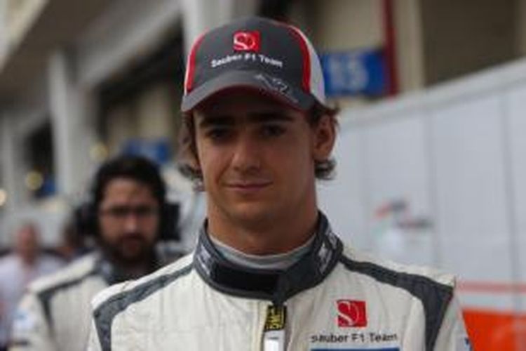 Pebalap Sauber asal Meksiko, Esteban Gutierrez.