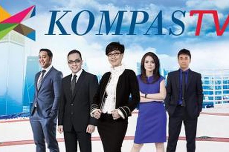 Para presenter dan pembaca acara Kompas TV.