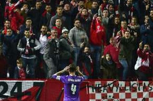 Zidane: Ramos Terluka oleh Ejekan Suporter Sevilla