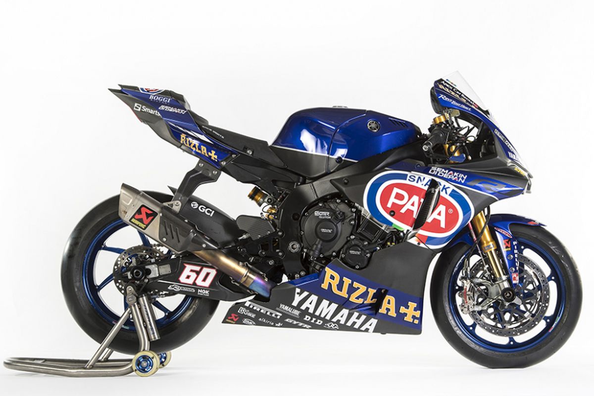 Sepeda motor Yamaha di WSBK 2018, menghadirkan tagline Yamaha Semakin di Depan