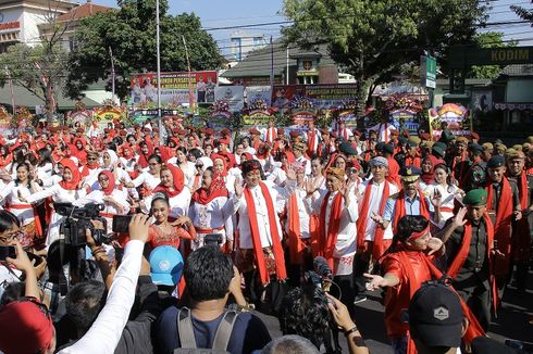 Bersama 24 Ribu Penari, Wali Kota Hendi Ikut Joged Goyang Semarangan
