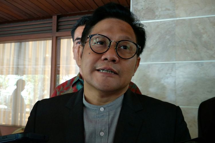 Ketua Umum Partai Kebangkitan Bangsa, Muhaimin Iskandar alias Cak Imin ketika ditemui di rumah dinasnya, Jakarta, Jumat (25/5/2018). 