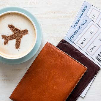 Ilustrasi harga tiket pesawat. 