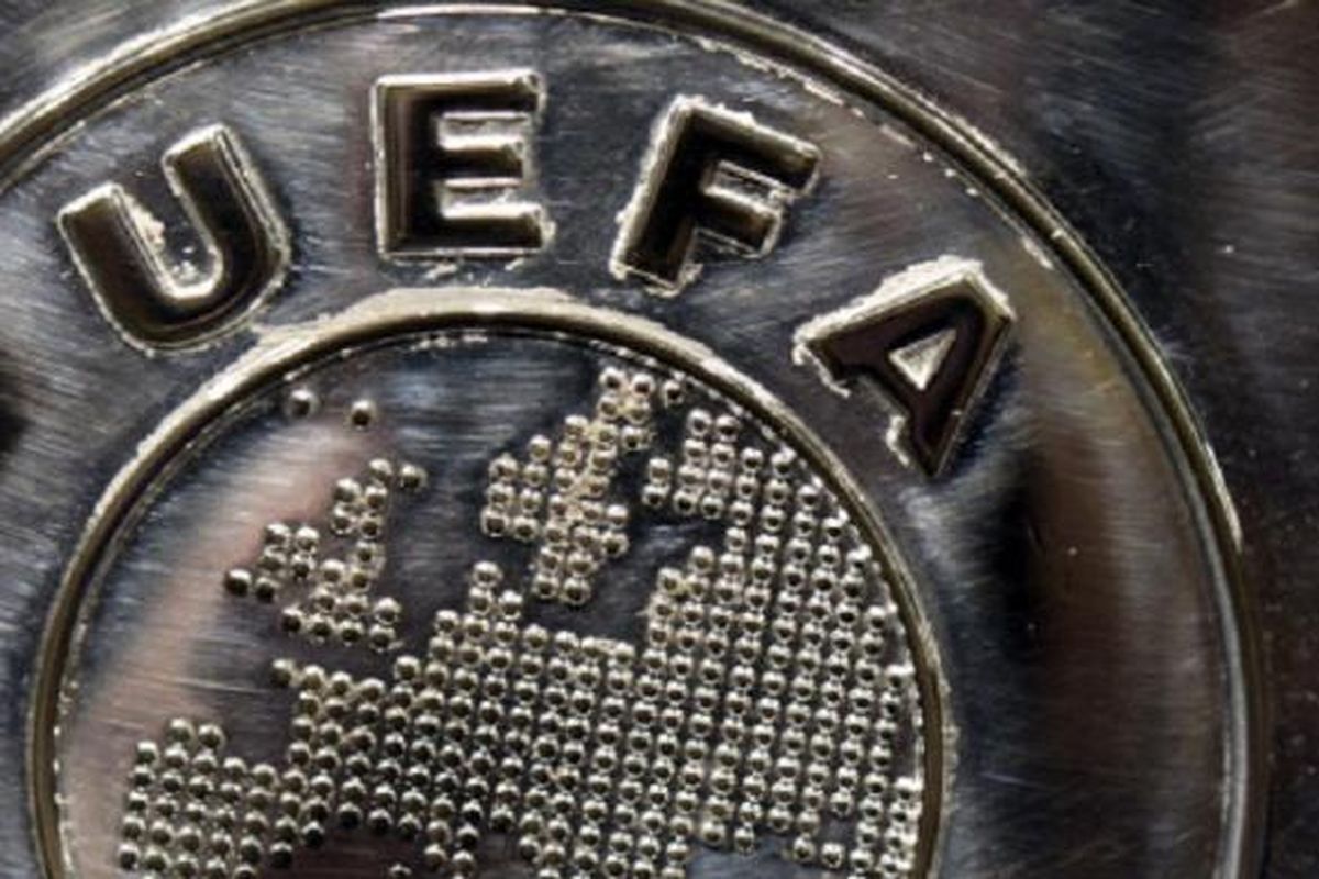 Logo UEFA.