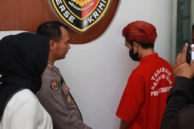 Tersangka perdagangan orang ditangkap Polrestabes Surabaya