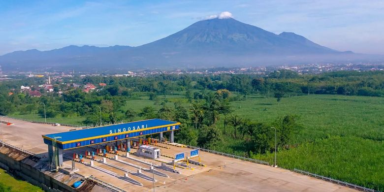 Gerbang Tol Singosari di Jalan Tol Pandaan-Malang