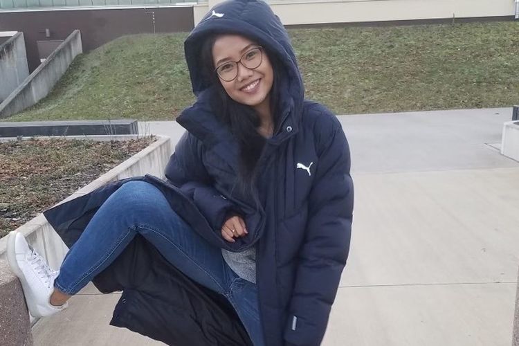 Potret Novia Putri alias Vita yang tewas karena salah sasaran tembak.