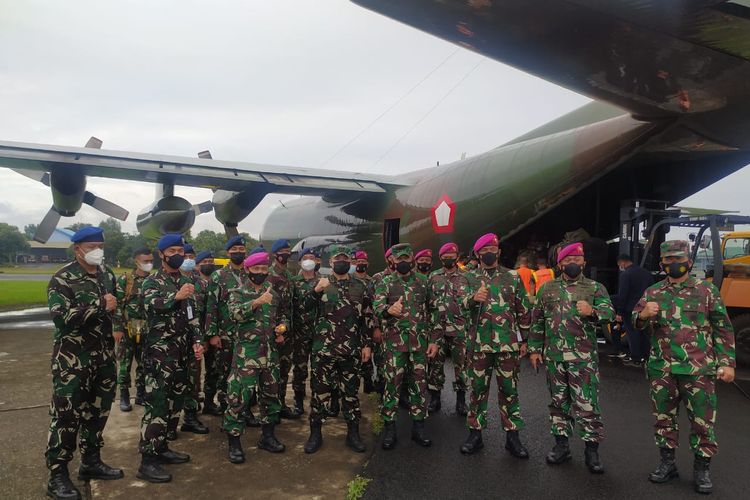 Sebanyak 22 prajurit Korps Marinir TNI Angkatan Laut (AL) dikerahkan guna membantu penanganan banjir di Nusa Tenggara Timur (NTT).