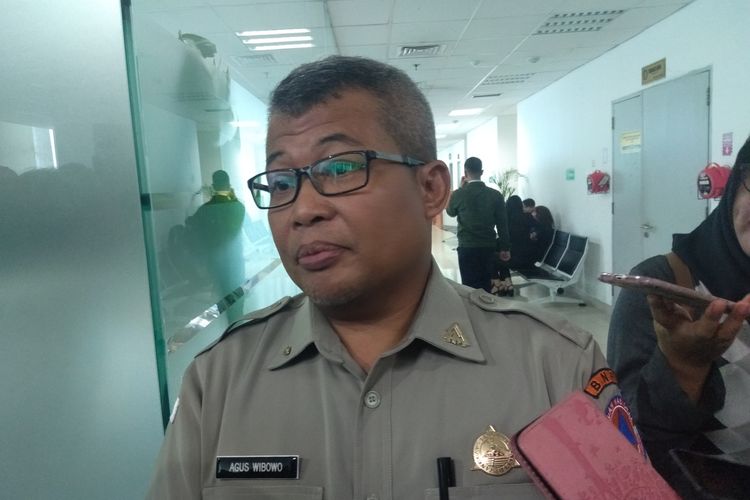 Kepala Pusat Data Informasi (Kapusdatin) dan Humas BNPB Agus Wibowo saat ditemui di Graha BNPB, Jakarta Timur, Senin (24/2/2020).