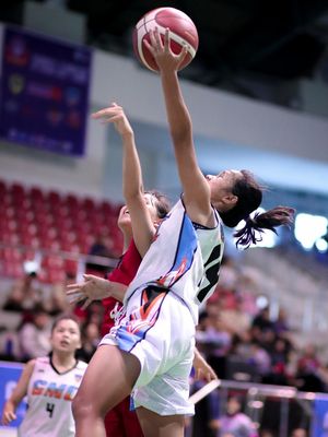 GMC baru saja meraih gelar juara Pramusim Srikandi Cup 2020 usai menang atas tim asal Malaysia Penang Stallions, 88-26, di GOR Remaja Pekanbaru, Kamis (16/1/2020).