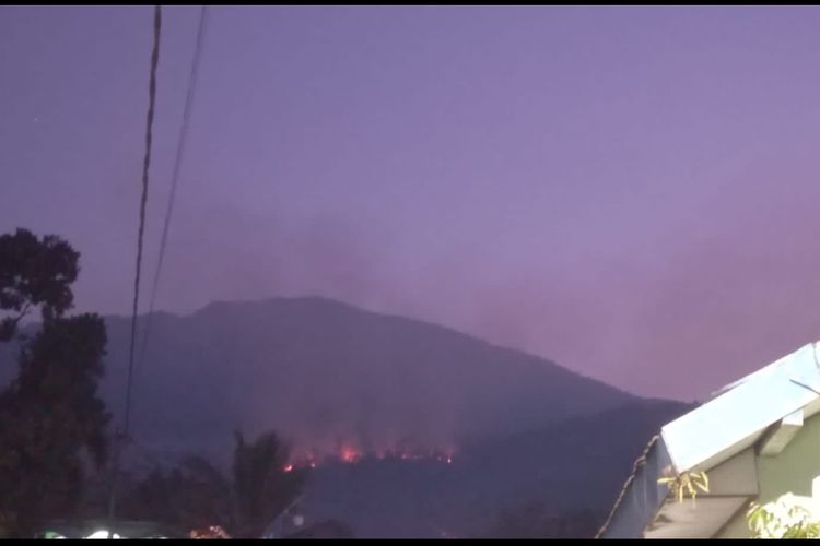 Kebakaran hutan lindung di petak 33 dan 39 masuk KRPH Manyul KPH Lawu Gunung Lawu sisi utara, tepatnya masuk Desa Girimulyo, Kecamatan Jogorogo, Kabupaten Ngawi, Jawa Timur yang terbakar pada Senin (4/9) kemarin berhasil dipadamkan.