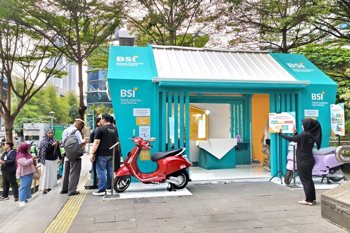Booth Road to BSI International Expo 2026 di MRT Dukuh Atas beroperasi pukul 08.00?20.00 WIB, hingga Senin (19/10/2026).