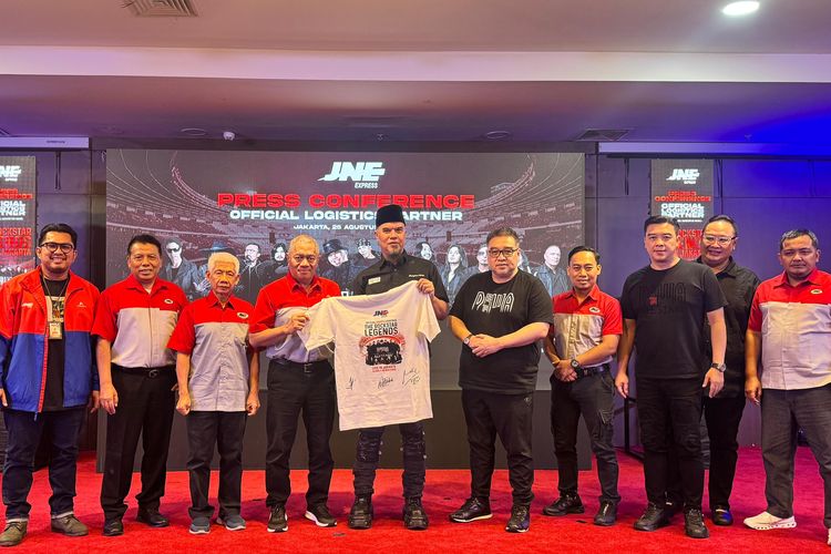 Dewa 19 featuring All Stars 2.0 Bakal Digelar di GBK, JNE Beri Dukungan Logistik