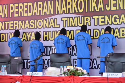 Kasus Penyelundupan Lebih dari 1 Ton Sabu di Pangandaran, 5 Pelaku Dijerat Hukuman Mati