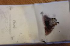 Becak Terguling, iPhone 6 Terbakar