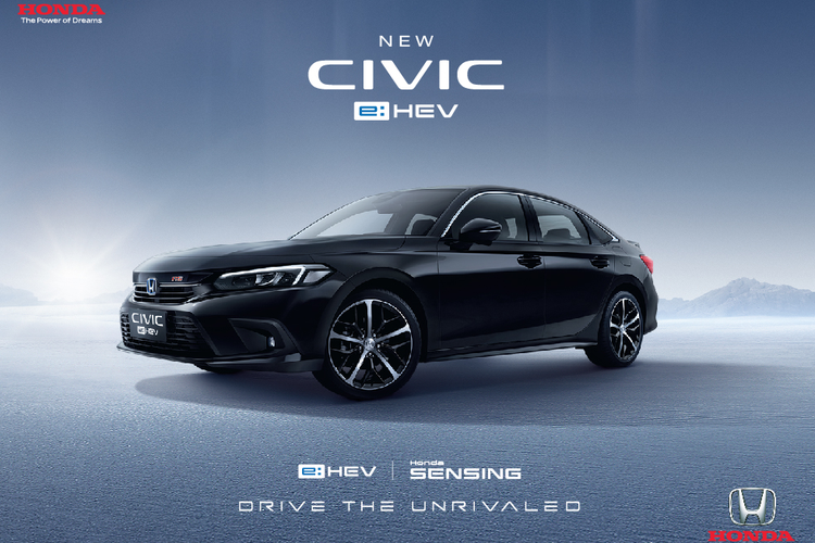 All New Honda Civic e:HEV alias Civic hybrid