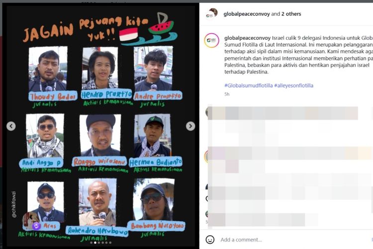 Pemerintah Diminta Galang Dukungan ke DK PBB untuk Bebaskan 9 WNI Ditangkap Israel