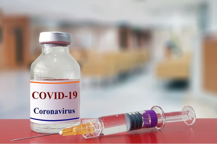 Ilustrasi vaksin corona