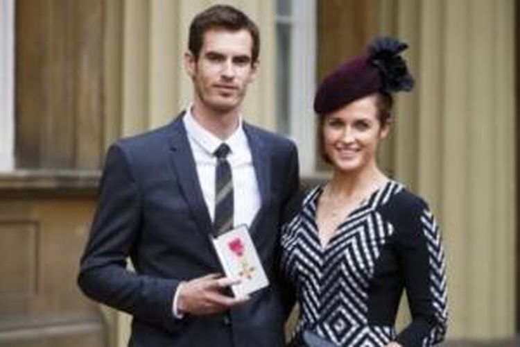 Andy Murray dan tunangannya, Kim Sears