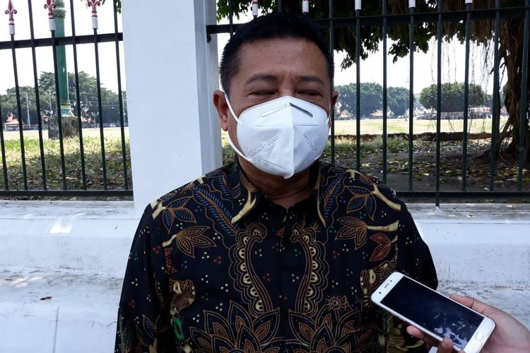Kadarmanta Baskara Aji saat ditemui di Keraton , Yogyakarta, memberikan penjelasan kuliah tatap muka. Kamis (13/8/2020)