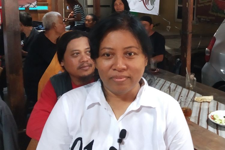 Jubir Kancane Gibran Gess (Kagege), Imelda Yuniati ditemui di Solo, Jawa Tengah, Sabtu (7/12/2019).
