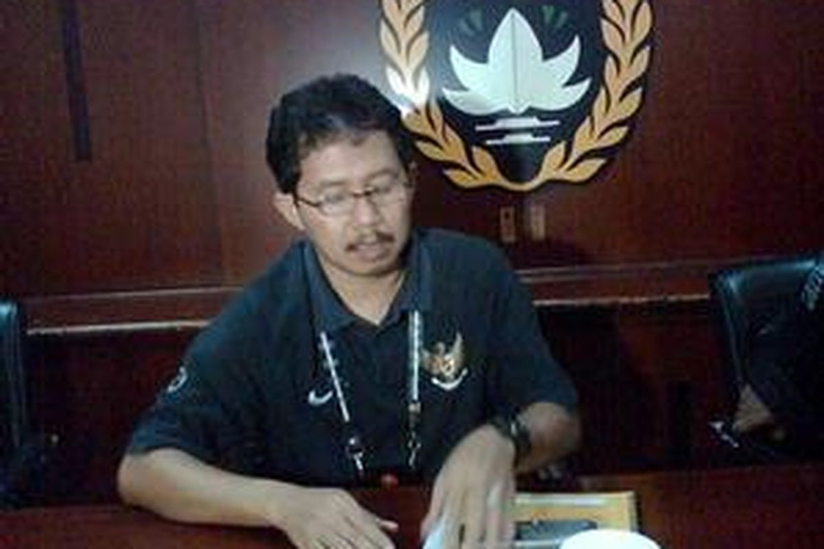 CEO PT Liga Indonesia yang juga Pelaksana Tugas (Plt) Sekretaris Jenderal PSSI, Djoko Driyono.