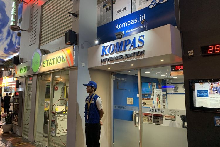 Establishment Kompas di Kidzania Jakarta.