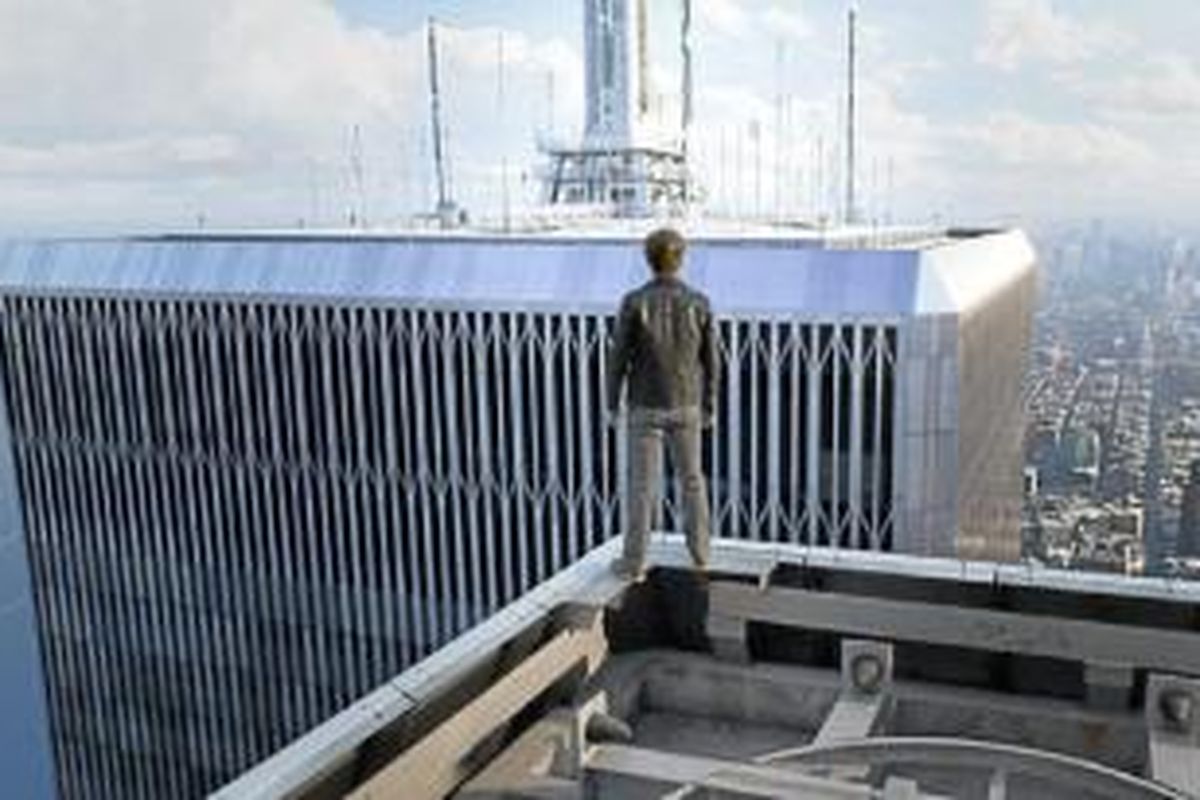 World Trade Center, simbol kdigdayaan ekonomi, bisnis dan keuangan Amerika Serikat.