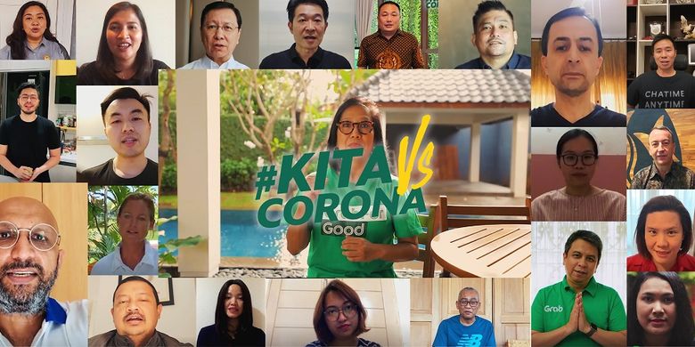 Grab Indonesia bersama para pemimpin perusahaan consumer goods menyatakan komitmen dan kesiapan mereka untuk terus melayani dan memenuhi kebutuhan masyarakat di tengah pandemi corona saat ini