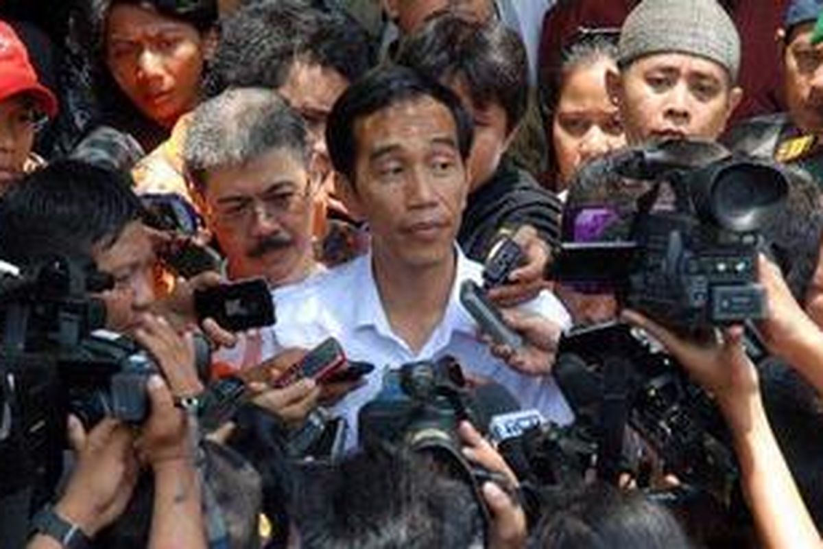 Gubernur DKI Jakarta Joko Widodo.