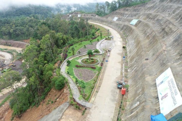 Pembangunan Bendungan Ameroro di Kabupaten Konawe, Provinsi Sulawesi Tenggara (Sultra).