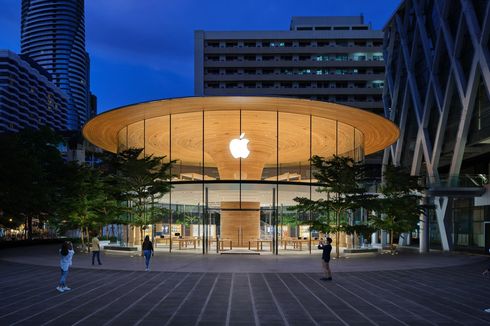 Apple Central World, Toko Ritel Apple di Bangkok yang Berdesain Unik