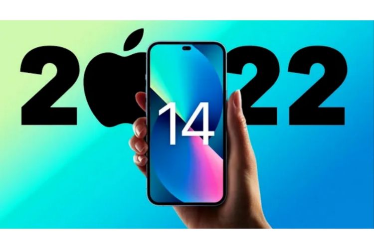 Ilustrasi iPhone 14 yang diyakini bakal dirilis September 2022 ini.