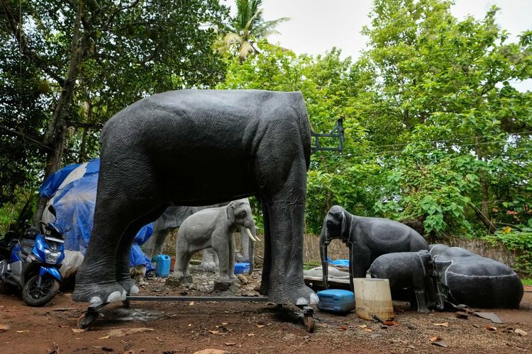 Gajah Robot Mulai Dipakai di Kuil Hindu India, Jadi Solusi atau Rusak Tradisi?