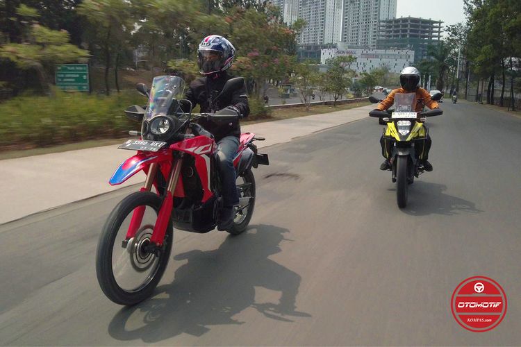 Komparasi Suzuki V-Strom 250SX dan Honda CRF250 Rally