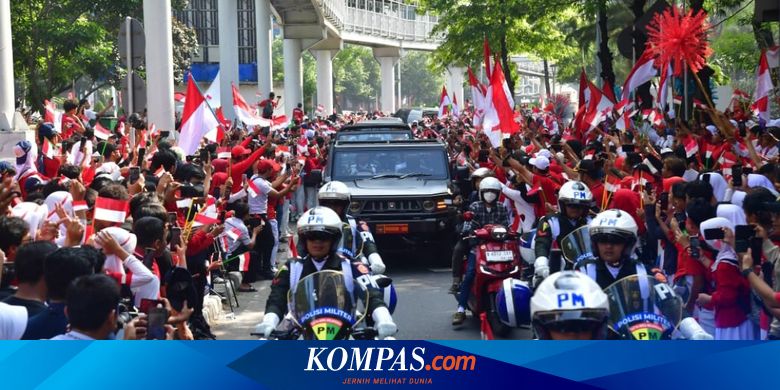 Maung Pindad Kawal Kirab Duplikat Bendera Pusaka dari Jakarta ke IKN