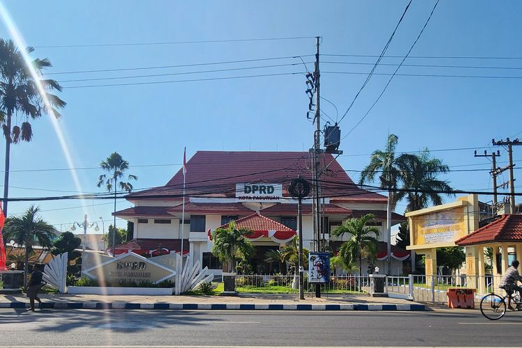Kantor DPRD Kota Pasuruan di Jalan Balaikota No. 11 Kota Pasuruan masih sepi di hari pertama anggota DPRD Kota Pasuruan periode 2024-2025 