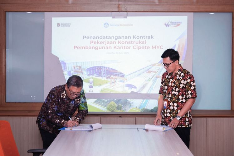 WSBP Garap Kantor Baru Kemendikdasmen, Bangunan 6 Lantai Beton Pracetak